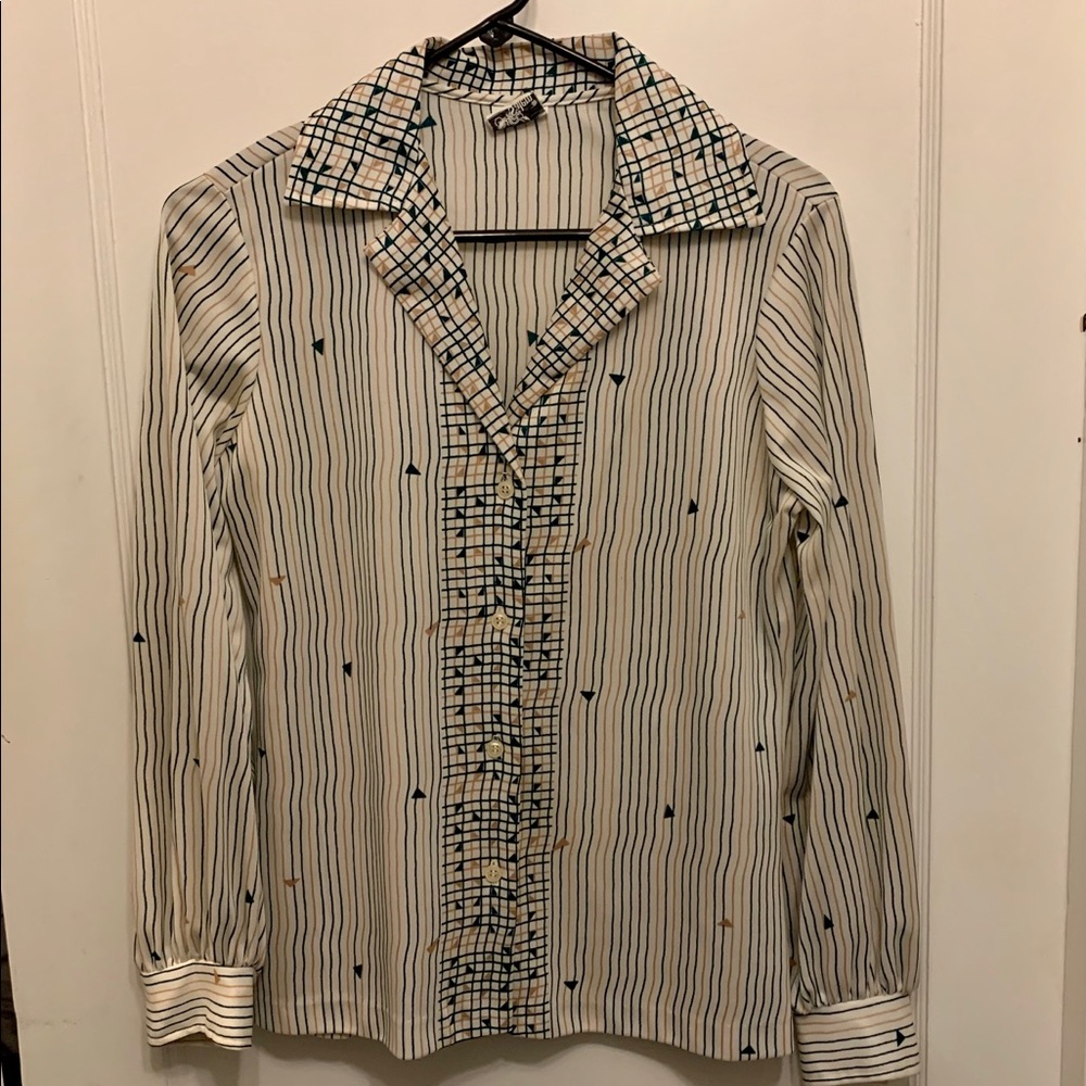 1970’s Vintage Button Down Shirt, Great Condition